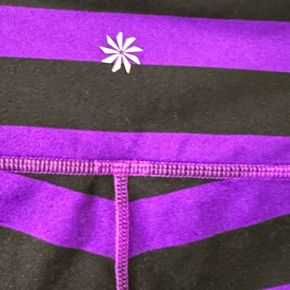 Athlete. Stripped leggings - Picture 3 of 4